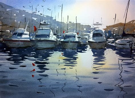 Live Online Watercolour Demonstration By Tim Wilmot From 19th March