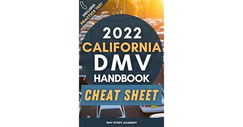California Dmv Cheat Sheet Leadslio