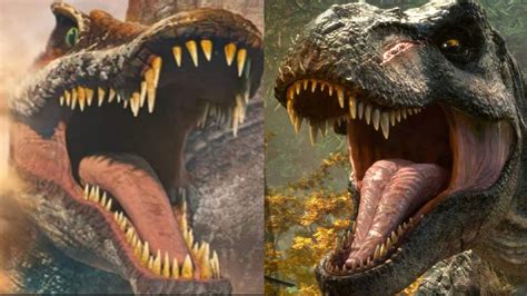 Spinosaurus Vs T Rex Rematch Would Have Happened Eventually In Camp