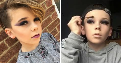 10 Year Old Becomes Internet Sensation For His Awesome Make Up Skills