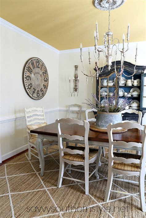 Savvy Southern Style Simple French Style Dining Room Refresh