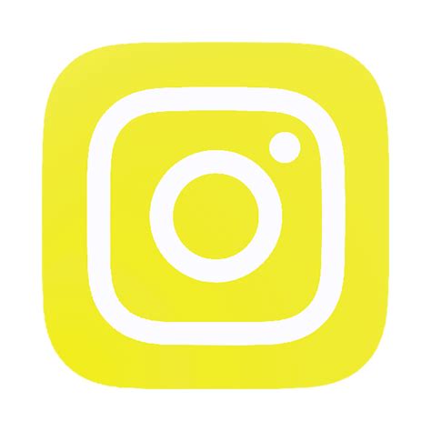 Transparent Background White Instagram Logo Instagram Logo Yellow No