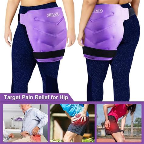 Revix Extra Large Ice Packs Hip Bursitis Pain Relief Gel Cold Pack For