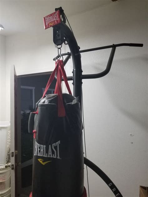 Everlast Punching Bag Stand With Pull Up Bar The Art Of Mike Mignola