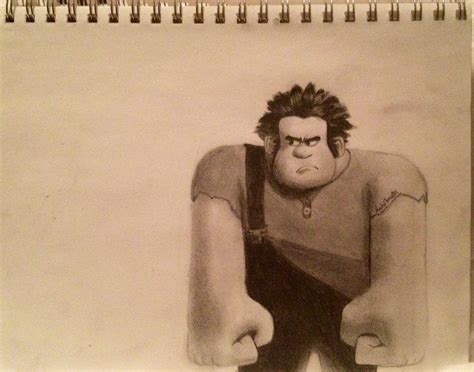Drawing Of Wreck It Ralph Per Redittor Request Pics