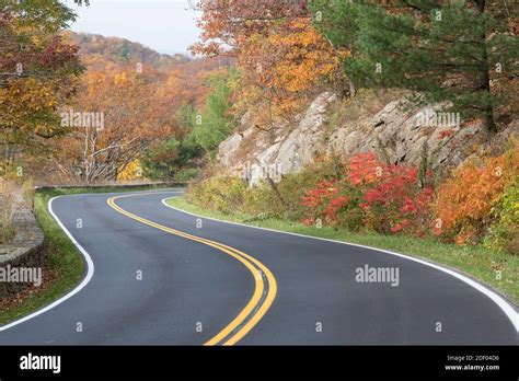 Skyline Drive Is A Scenic Drive Along The Blue Ridge Mountains In