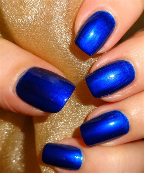 Wendy S Delights Born Pretty Store Navy Blue Shimmer Nail Polish