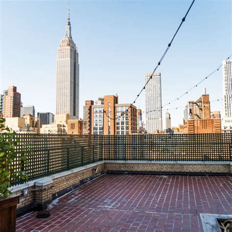 Empire State Building View Rooftop 180 Degree View Proposal Ideas