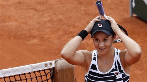 1 in the world in singles by the women's. It's a Barty party: Australian wins 1st major at French Open