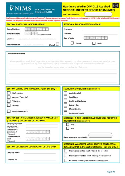 Fill Free Fillable Forms For The Health Service Executive