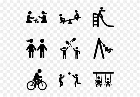 Playing Playground Pictogram Hd Png Download 600x564122336