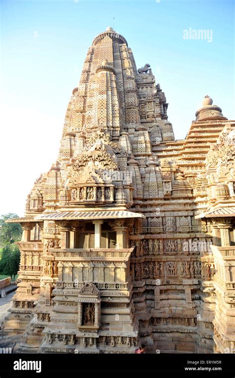 Lakshman Temple Khajuraho Madhya Pradesh India Asia Stock Photo Alamy