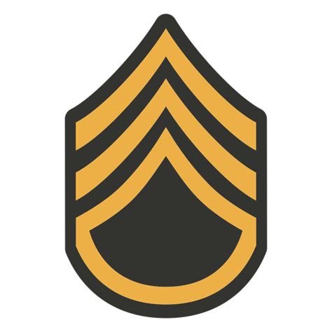 Staff Sergeant Patch Transparent Png And Svg Vector