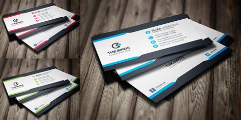 Flat Business Card 4 Color Ready By Fsl99 Codester