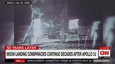 Moon Landing Conspiracies Persist Decades After Apollo 11 Cnn Video