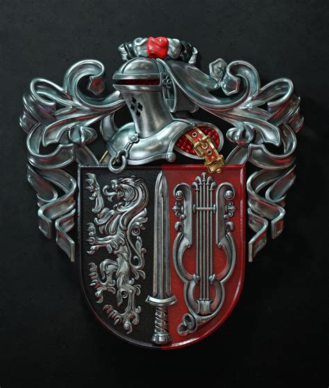 Coat Of Arms On Behance Coat Of Arms Heraldry Design Medieval Shields