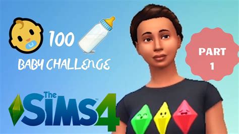 Sims 4 100 Baby Challenge Part 1 Youtube