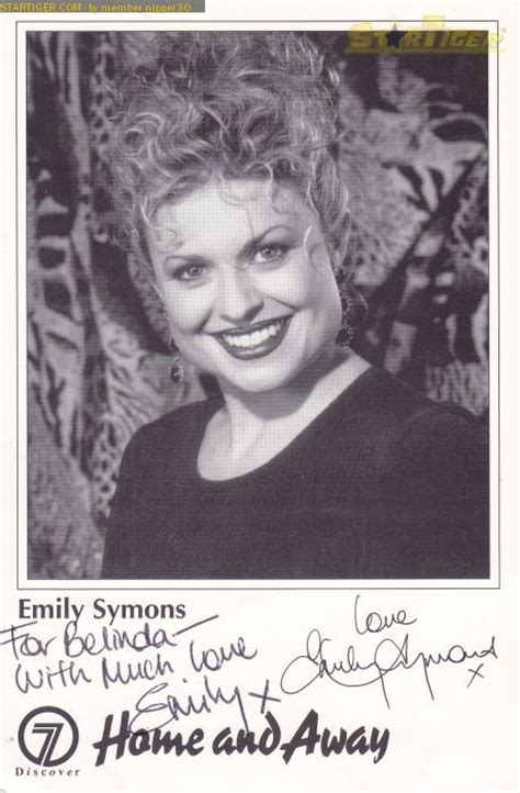 Emily Symons Autograph Collection Entry At Startiger