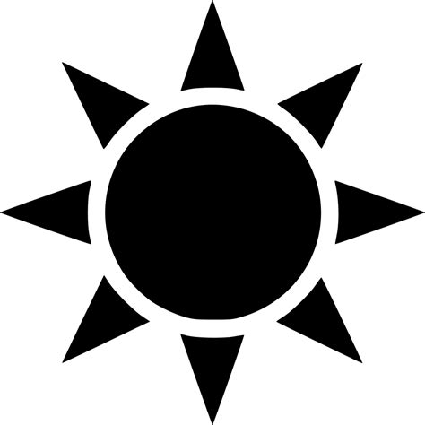 Sun Svg Png Icon Free Download (#540147) - OnlineWebFonts.COM