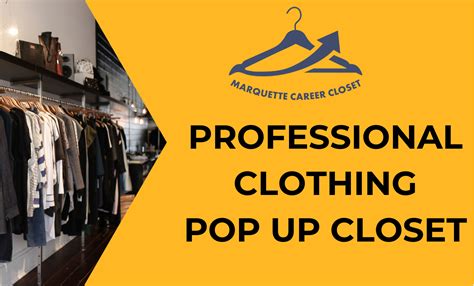 Marquette Career Closet Pop Up April 21 24 Marquette Today