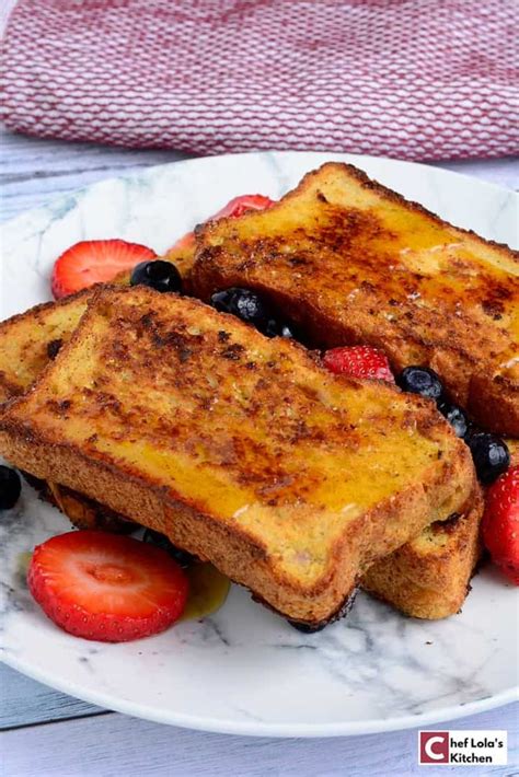 Oven Baked French Toast Chef Lolas Kitchen