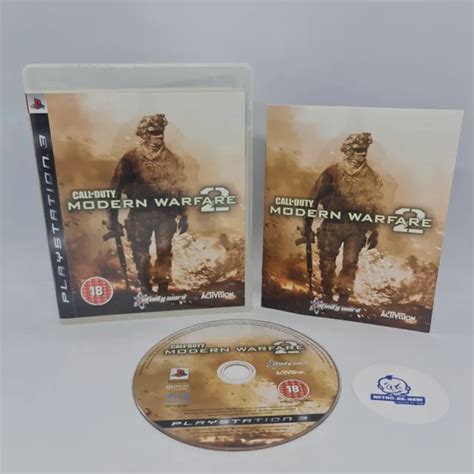 Call Of Duty Modern Warfare 2 Cod Sony Playstation 3 Ps3 Inc Manual 🌟
