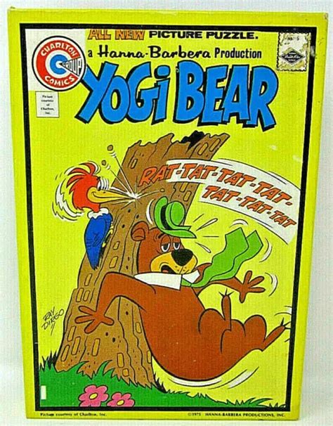 1975 Charlton Comics Group Hanna Barbera Yogi Bear Comic Book Cover Puzzle 1071 £6 30 Picclick Uk