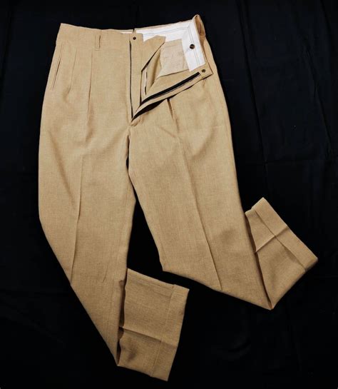 1940s Trousers Mens Wide Leg Pants