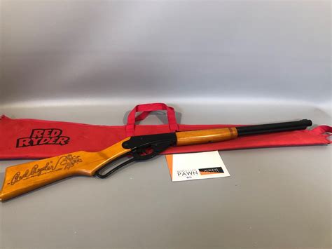 Vintage Daisy Red Ryder Bb Rifle B With Red Carry Case Good Used Guns