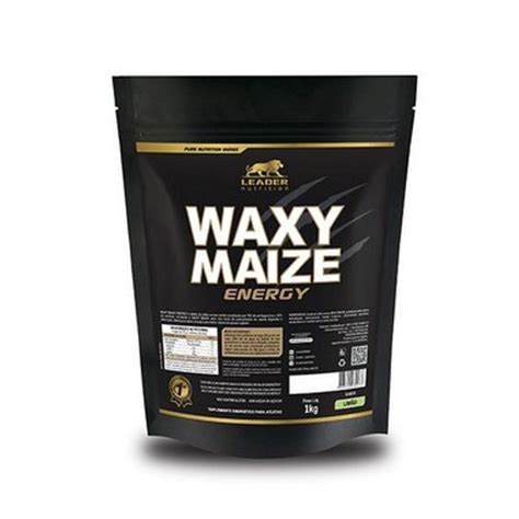 Waxy Maize Refil Leader Nutrition 1kg Mercadão Suplementos