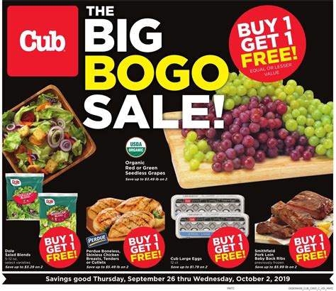Cub Foods Current Weekly Ad 0926 10022019
