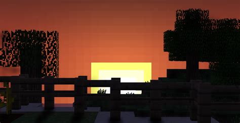 Another Minecraft Sunset By Mikko816 On Deviantart