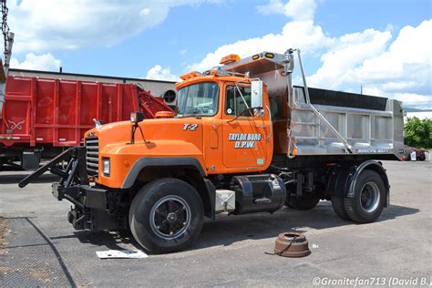 Taylor Borough Dpw Mack Rd Plow Truck A Photo On Flickriver