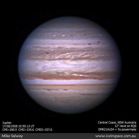 Jupiter Last Night 1708 Major And Minor Planetary Imaging Cloudy