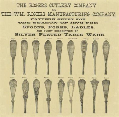 Vintage Flatware Patterns Identification And Value Guide