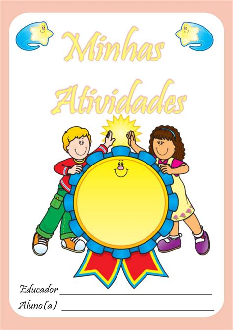 Capa Para Envelope De Atividades Para Imprimir