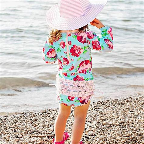 Perimedes Baby Girls Summer Swimwear Clothes Children Kids Girls Long