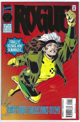 Marvel Comics Rogue 1 And 2 Lot 1995 Nm Foil X Men 1st Print Ebay