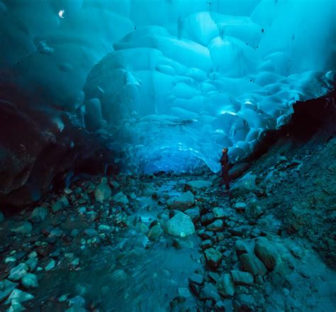 Mendenhall Ice Caves Juneau Alaska Atlas Obscura