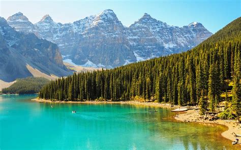 Rocky Mountains Reflecting In Lake Moraine Alberta Canada Rvcj Media