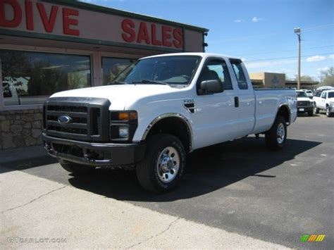 2008 Oxford White Ford F250 Super Duty Xl Supercab 4x4 81011838