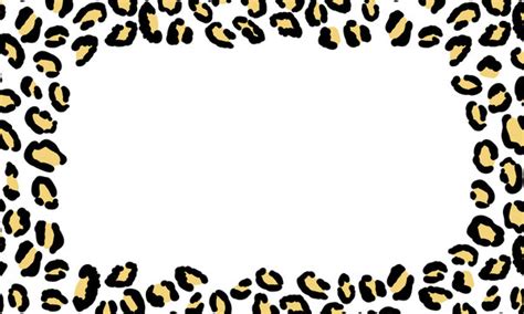 Leopard Print Frame Home Interior Design
