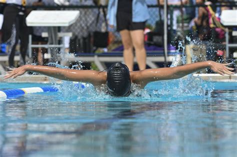 Dvids Images Local Swim Teams Dive Back Into Competition At