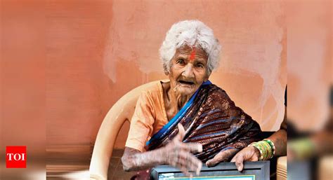The Oldest Woman Of India Telanganas T Narsamma Breathes Her Last At