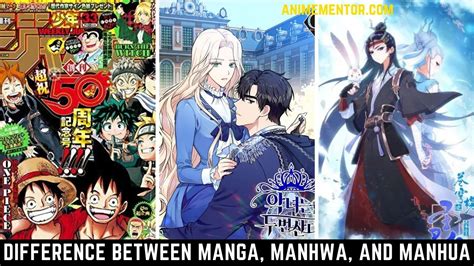 What Is The Difference Between Manga Manhwa And Manhua