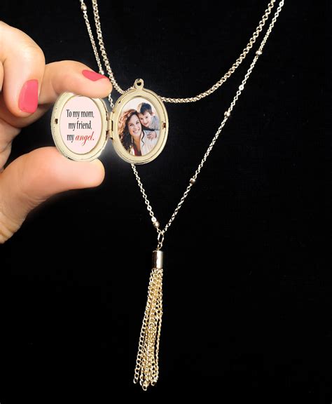 Personalized Locket Necklacecustom Locket Necklacelocket Necklace