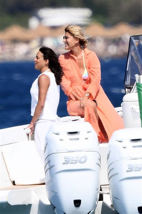 Michelle Rodriguez Enjoying Holidays On A Yacht In Porto Cervo 29