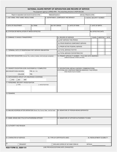 Ngb Form Fillable Printable Forms Free Online