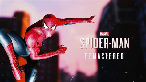 NEW Updated Photoreal Raimi Suit Spider Man Remastered PC Mods YouTube