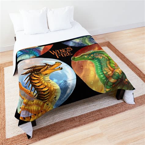 Wings Of Fire Heroes Of The Lost Continent Comforter For Sale By Biohazardia Redbubble